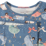 Konges Slojd Bawełniany Komplet dziecięcy Snow Bow Ballerina