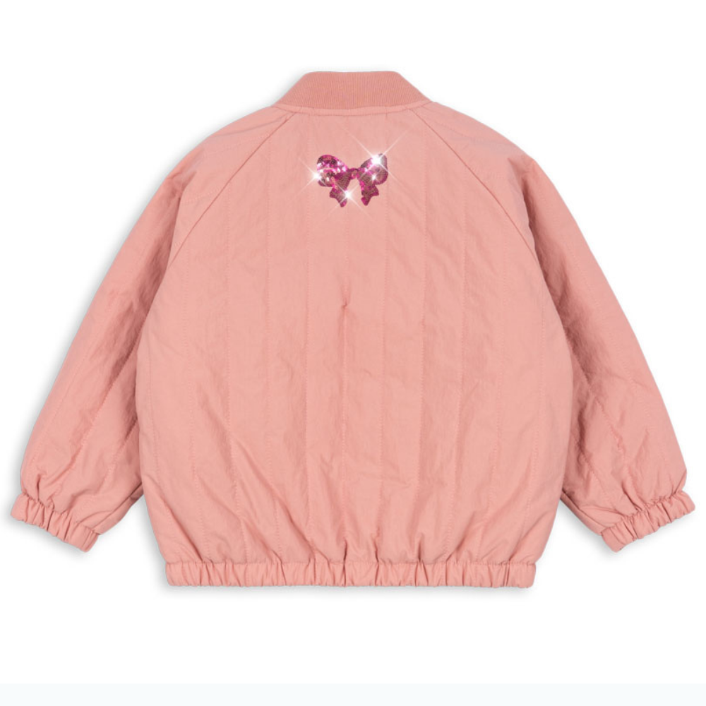 Konges Slojd Kurtka bomberka dziecięca z cekinami Juno Rosette