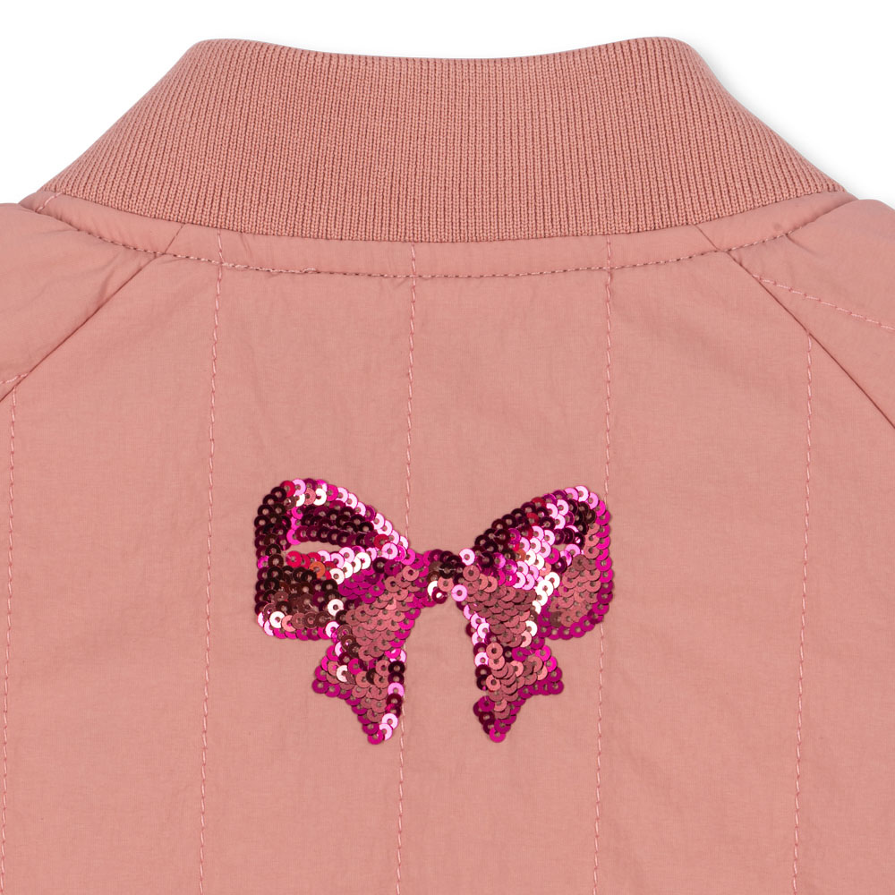 Konges Slojd Kurtka bomberka dziecięca z cekinami Juno Rosette