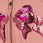 Konges Slojd Kurtka bomberka dziecięca z cekinami Juno Rosette