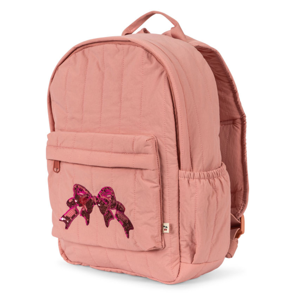 Konges Slojd Plecak dziecięcy Juno quilted sequin Rosette