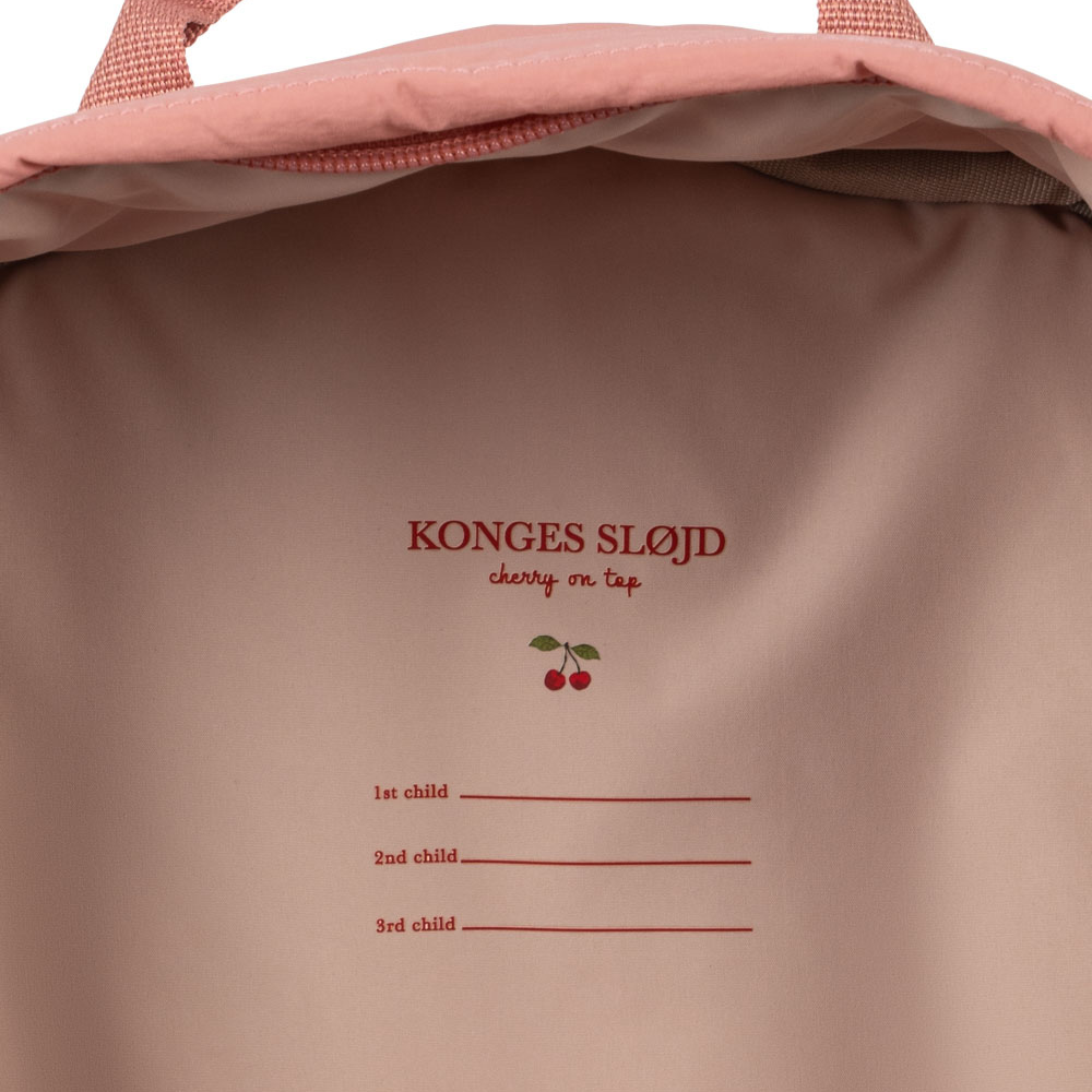 Konges Slojd Plecak dziecięcy Juno quilted sequin Rosette