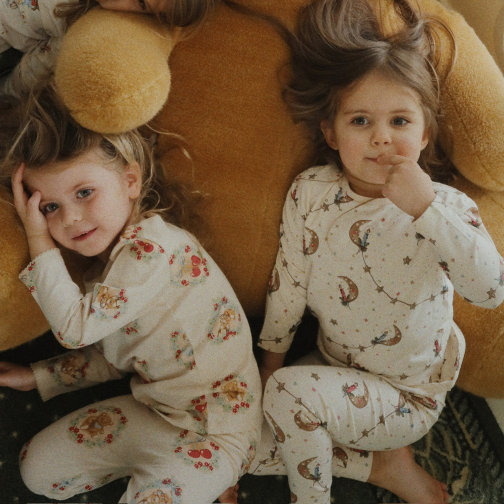 Konges Slojd Bawełniany Komplet dziecięcy Luna