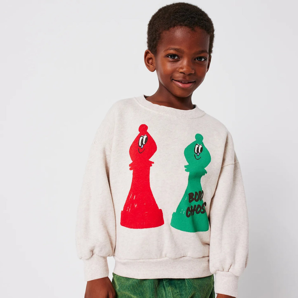 Bobo Choses Bluza dla dzieci Checkmate
