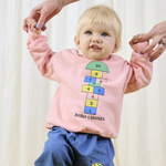 Bobo Choses Bluza dla dzieci Hopscotch Pink