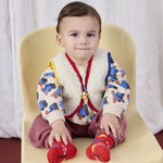 Bobo Choses Bluza dla dzieci Doggy Mate All Over Offwhite