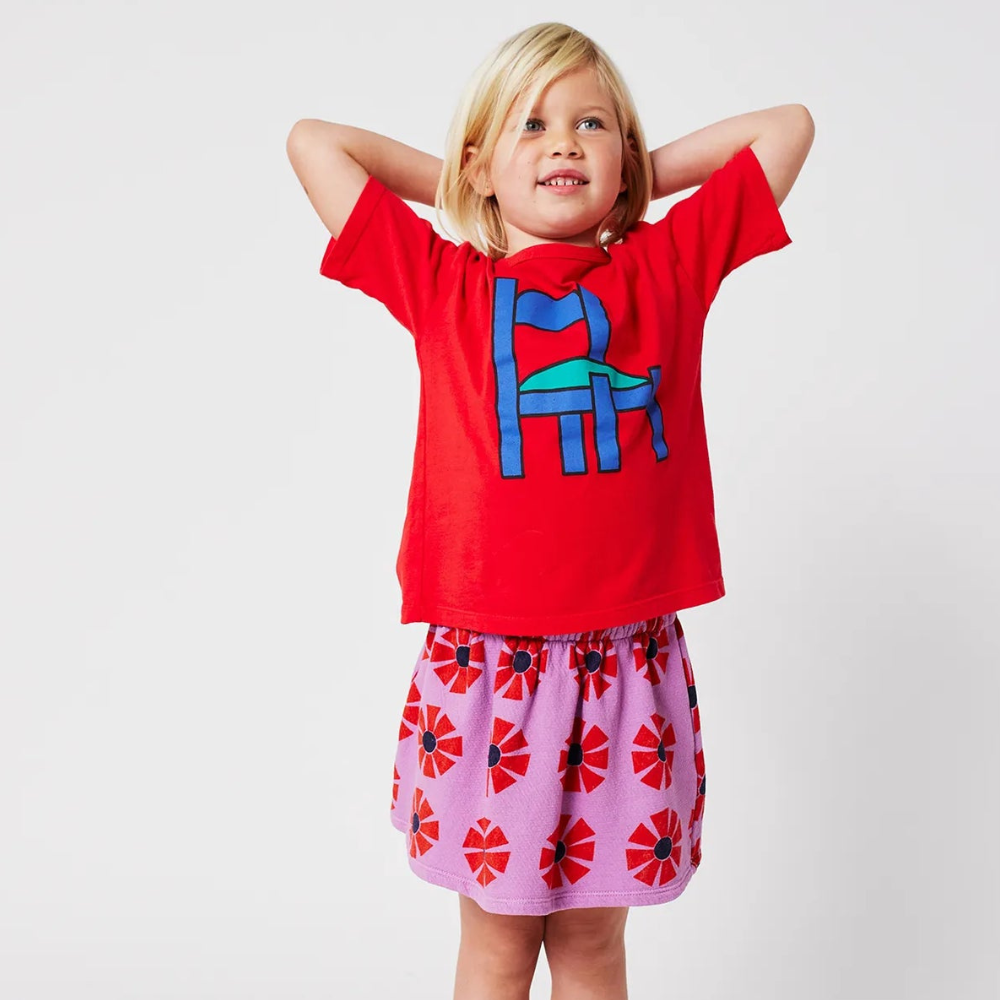 Bobo Choses Spódniczka dla dziewczynki Kaleidoscope all over Purple