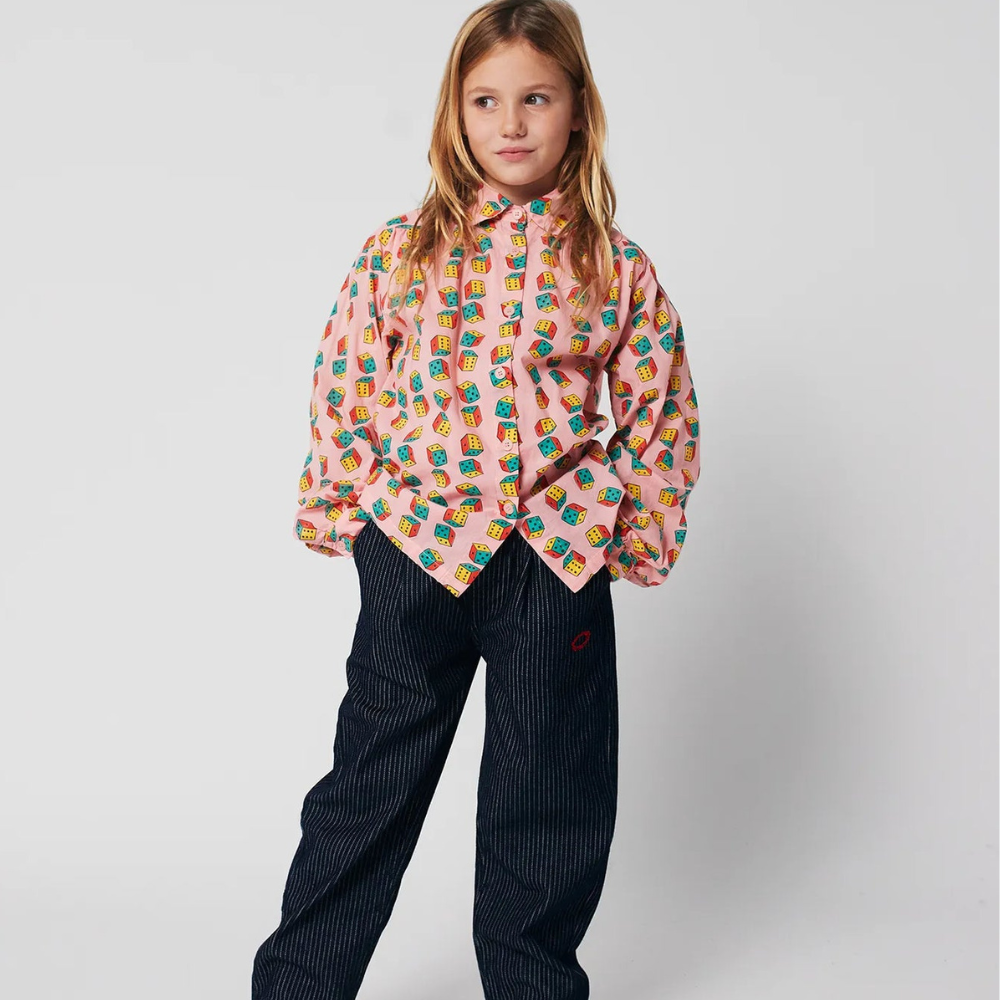 Bobo Choses Koszula dla dzieci Dices All Over Pink