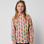 Bobo Choses Koszula dla dzieci Dices All Over Pink