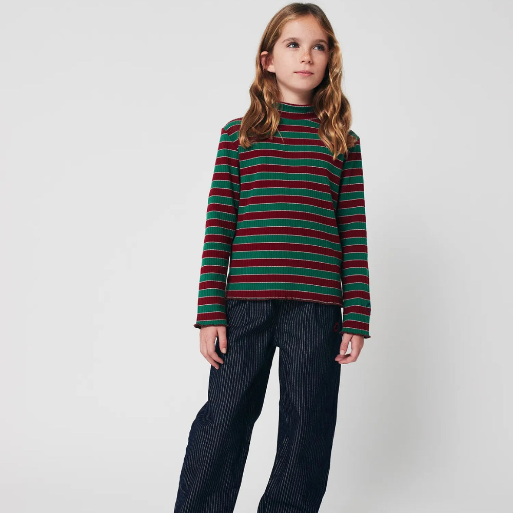 Bobo Choses Spodnie dżinsowe Tic Tac Toe Navy Blue