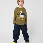 Bobo Choses Spodnie dżinsowe Tic Tac Toe Navy Blue