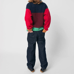 Bobo Choses Spodnie dżinsowe Tic Tac Toe Navy Blue