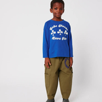 Bobo Choses Spodnie cargo Tic Tac Toe Khaki