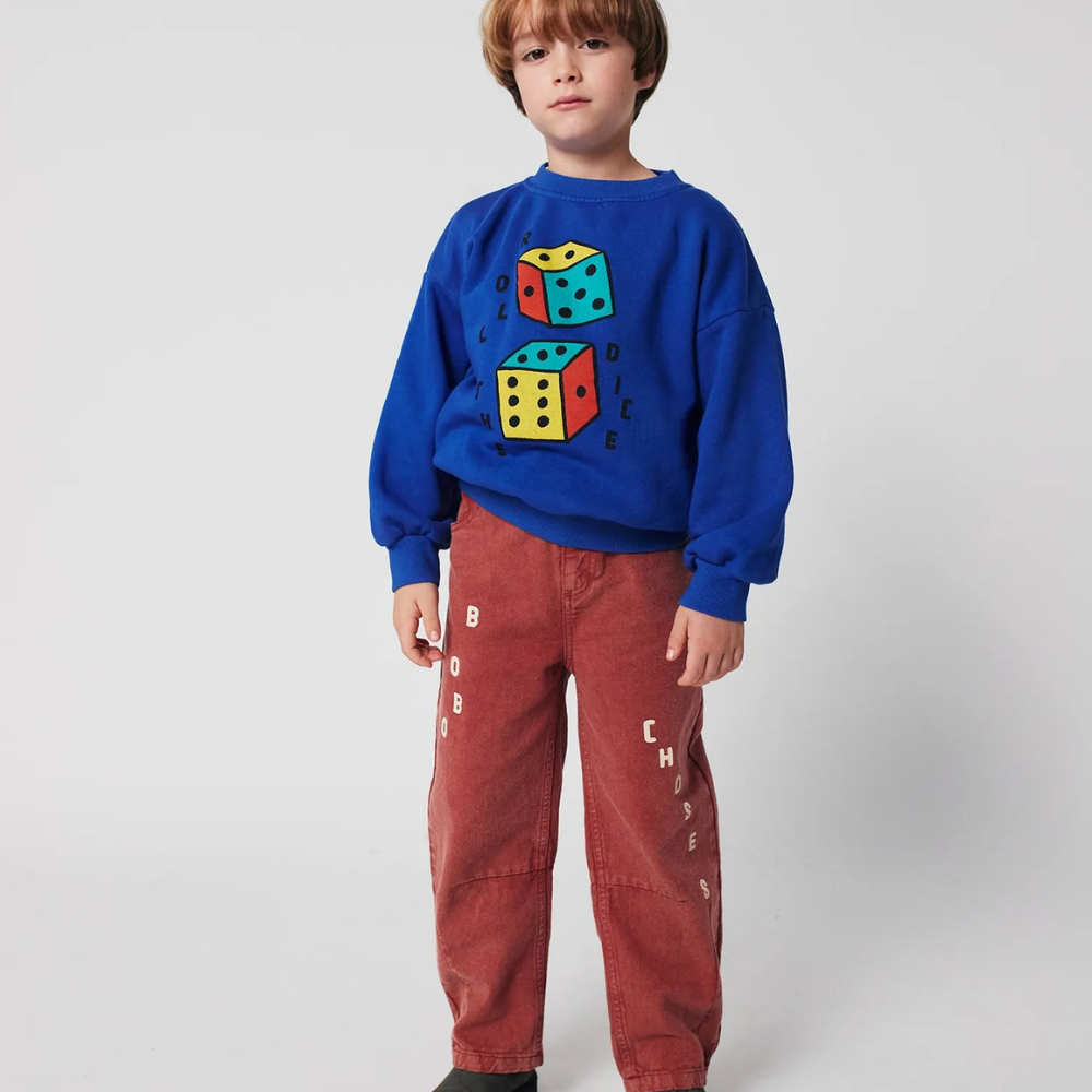 Bobo Choses Spodnie dżinsowe Brown