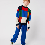 Bobo Choses Spodnie dresowe Curve Blue