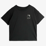 Mini Rodini Koszulka dziecięca Panther Patch ss Black