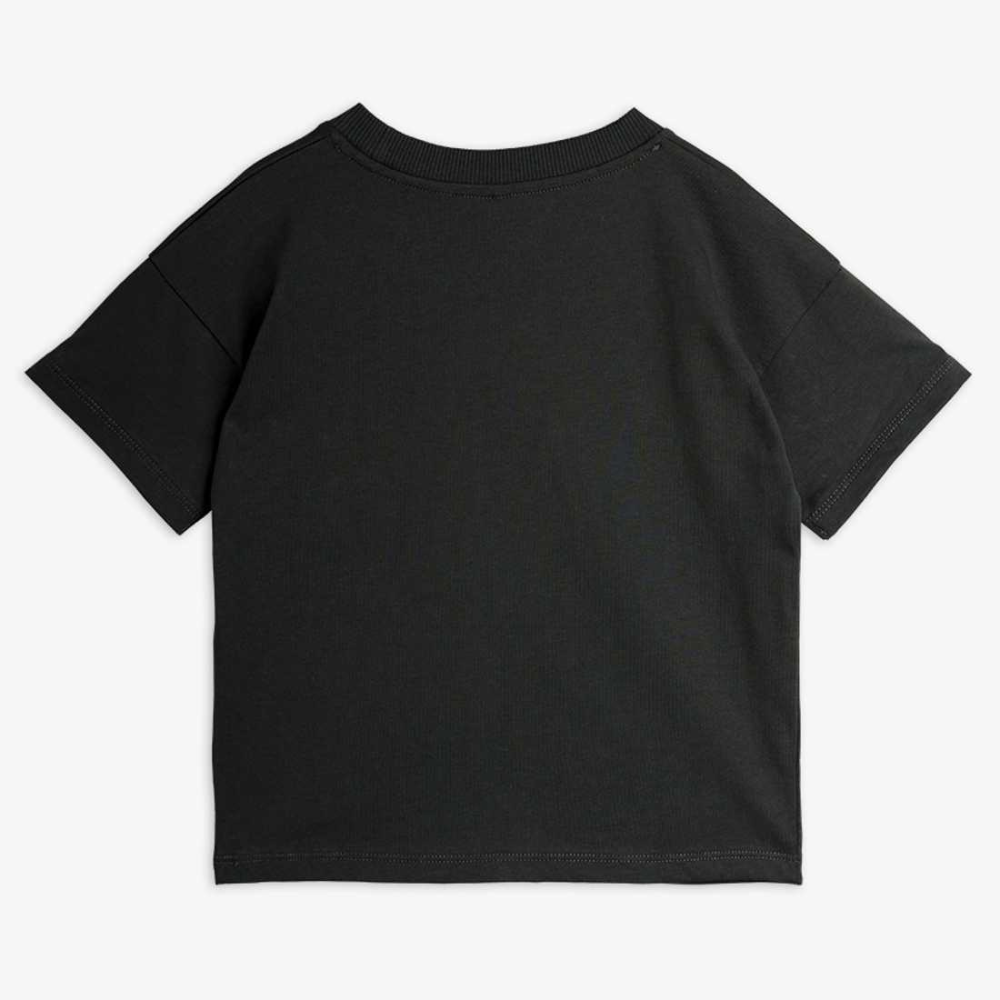 Mini Rodini Koszulka dziecięca Panther Patch ss Black