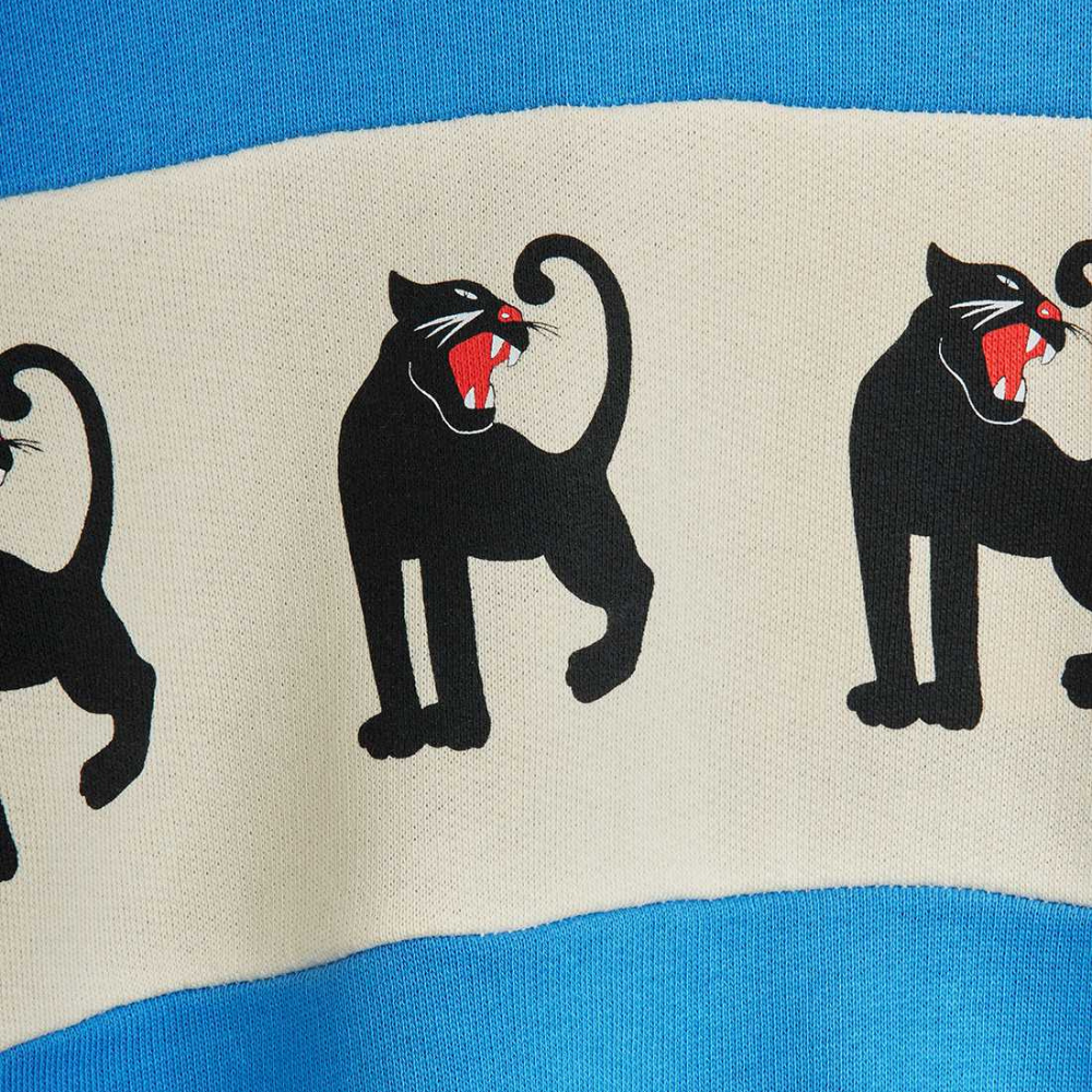 Mini Rodini Bluza dziecięca Panther Blue