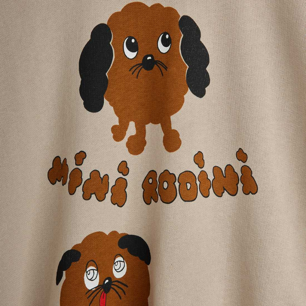 Mini Rodini Bluza dziecięca Doggies Grey