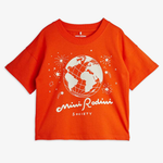 Mini Rodini koszulka dziecięca society sp ss tee Red