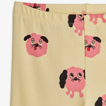 Mini Rodini Legginsy dziecięce Doggies aop Yellow