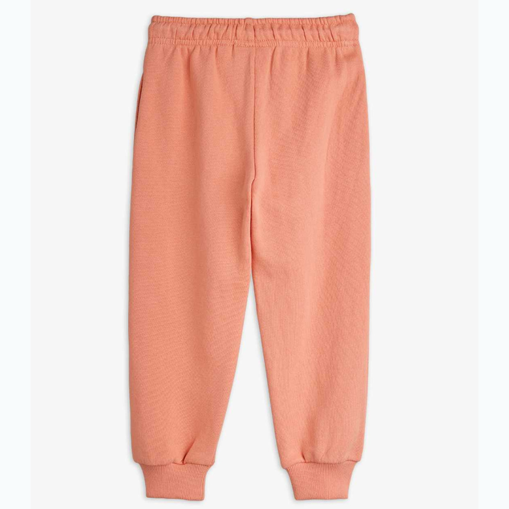 Mini Rodini dziecięce spodnie dresowe Doggies Pink