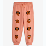 Mini Rodini dziecięce spodnie dresowe Doggies Pink