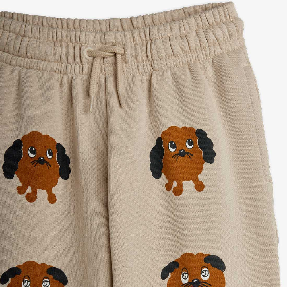 Mini Rodini dziecięce spodnie dresowe Doggies Grey