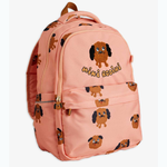 Mini Rodini Plecak dziecięcy Doggies aop Pink