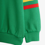 Mini Rodini dziecięca bluza z zamkiem E.T. Green