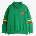 Mini Rodini dziecięca bluza z zamkiem E.T. Green