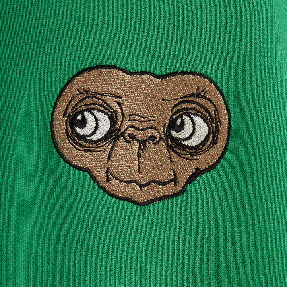 Mini Rodini dziecięce spodnie dresowe E.T. emb ss tee Green