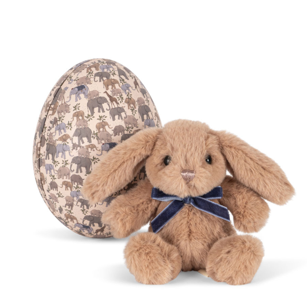 Konges Slojd wielkanocny zajączek w dekoracyjnym jajku Safari