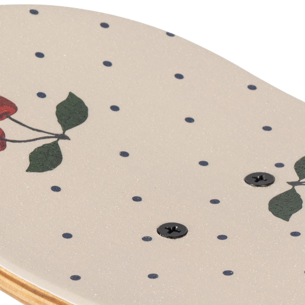 Konges Slojd Deskorolka dla dzieci z świecącymi kółkami Navy Dots