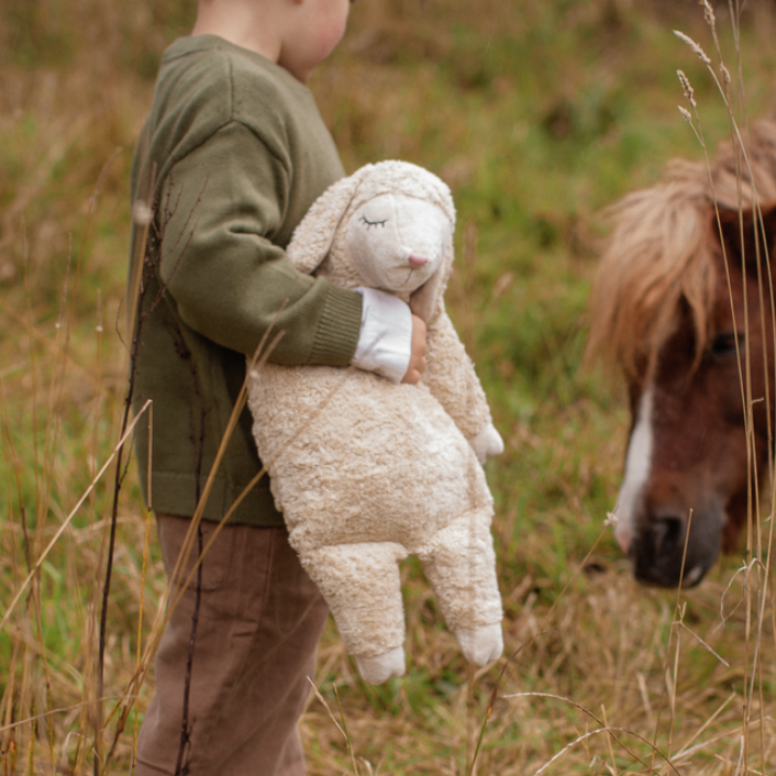 Senger Naturwelt Przytulanka termofor Cuddly Animal Sheep large linen