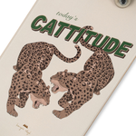 Konges Slojd Deskorolka dla dzieci z świecącymi kółkami Cattitude