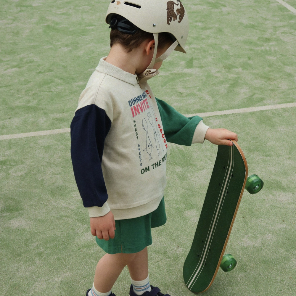 Konges Slojd Deskorolka dla dzieci z świecącymi kółkami Cattitude