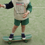 Konges Slojd Deskorolka dla dzieci z świecącymi kółkami Cattitude