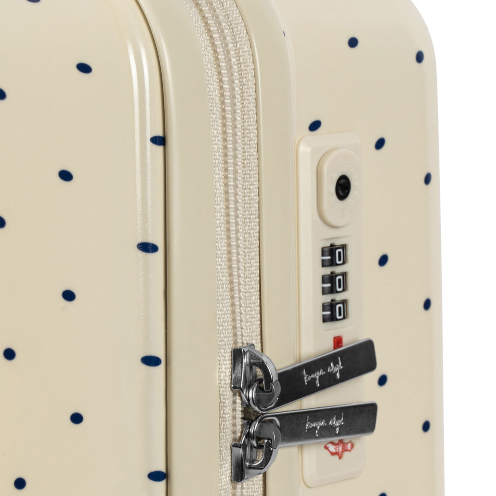 Konges Slojd walizka dla dzieci Navy Dots