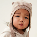 Liewood Wełniana czapka dziecięca Aviana Oat melange