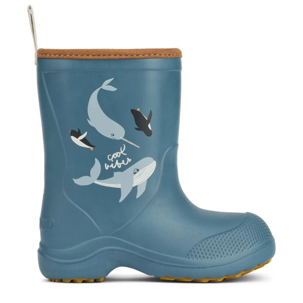 Liewood Kalosze dziecięce Aston  Arctic / Ocean view