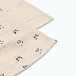 Liewood Pieluszki muślinowe 2-pak Lewis Mini panda / Sandy mix