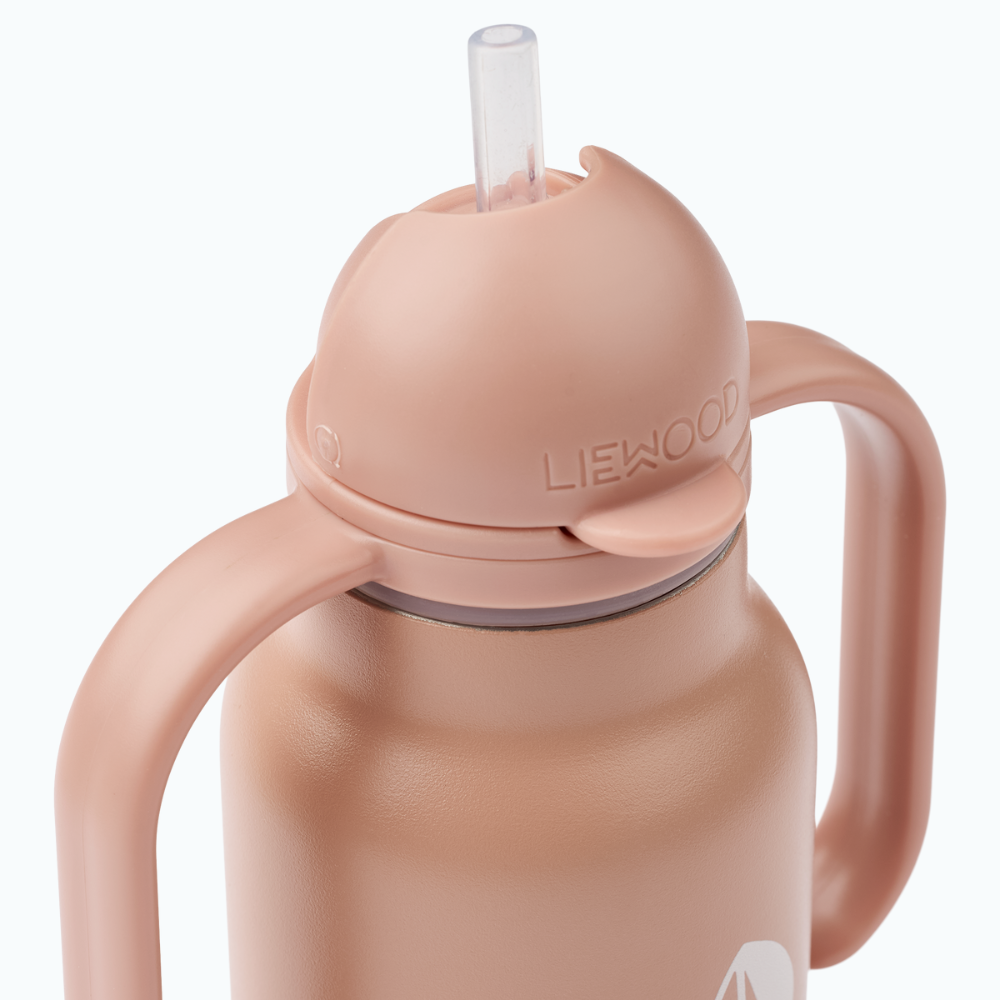 Liewood Butelka na wodę dla dzieci Kimmie Sweethearts / Pale tuscany 250 ml