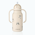 Liewood Butelka na wodę dla dzieci Kimmie Mini panda / Sandy 250 ml
