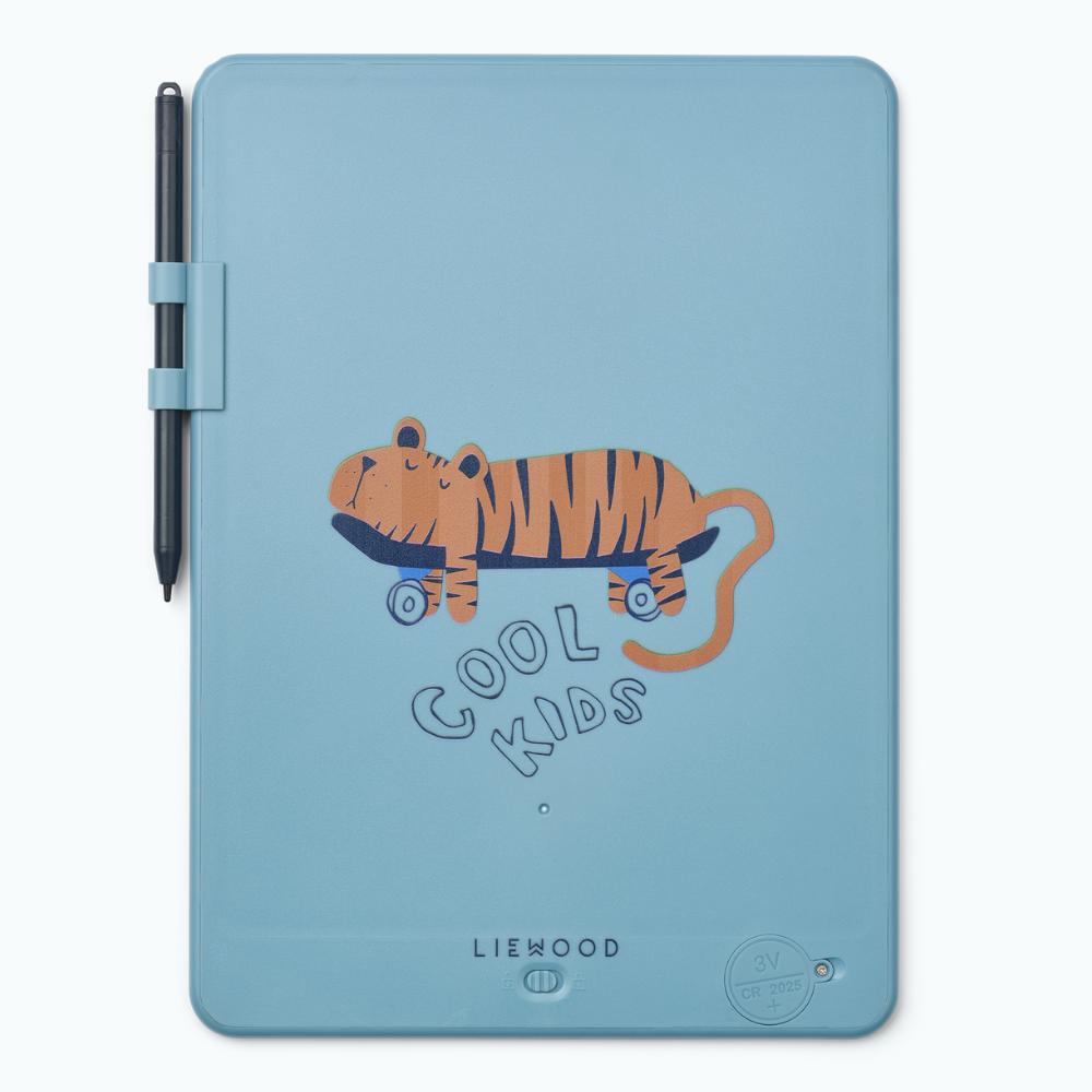 Liewood Tablet do rysowania Zora Tiger / Beach blue 10 cali