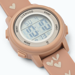 Liewood Cyfrowy zegarek dla dzieci Sussi Sweethearts / Pale tuscany