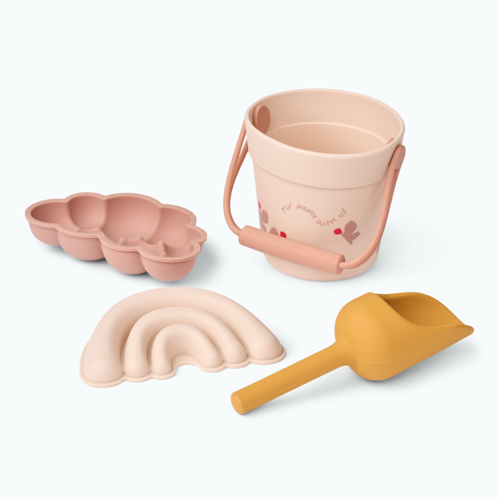 Liewood zestaw zabawek do piasku Kit Mini Butterfly / Apple blossom