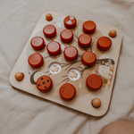 Mrs Ertha Pop & Peek edukacyjne puzzle drewniane