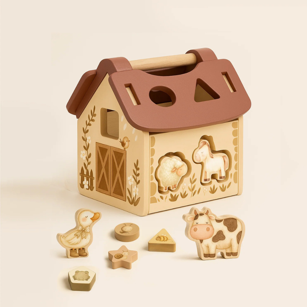 Mrs Ertha Drewniana stodoła - puzzle