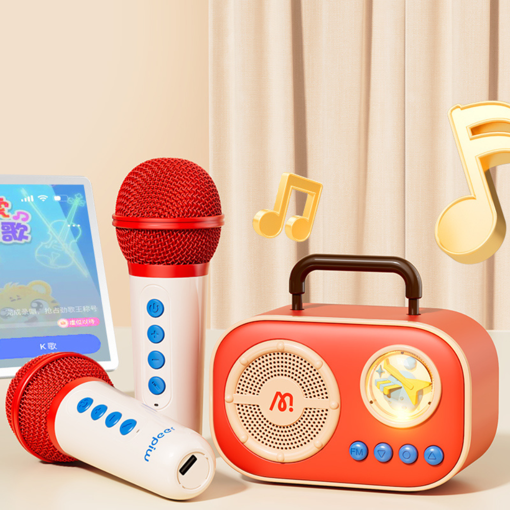 Mideer Podwójny zestaw karaoke